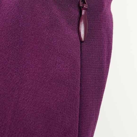 Miu Miu Purple Drop Waist Skirt - Picture 8 of 8